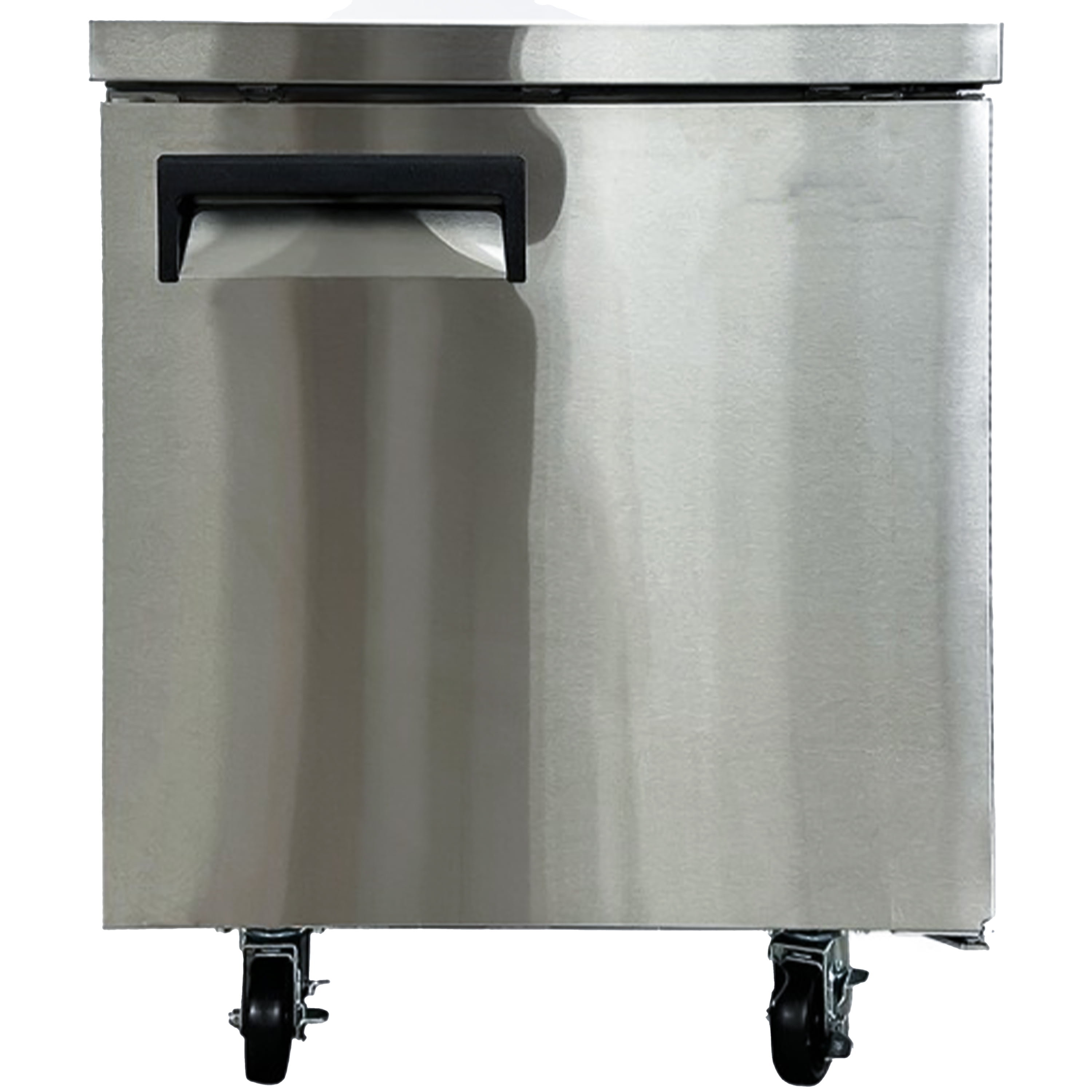 NSF 27 in. Undercounter Refrigerator 6.5 Cu.Ft. Commercial Refrigerator in Stainless Steel, Worktop Single Door Cooler