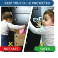 New Version Child Safety Locks (4Pack) Baby Proof Drawers