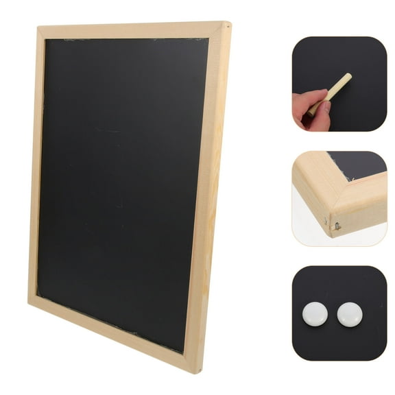 KAKOWELY 1Set Small Chalkboard For Kitchen Erasable Writing 15.9X11.8X0.8In