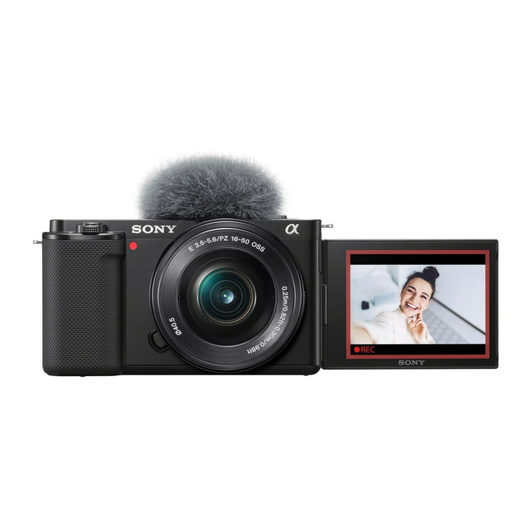 Sony Alpha ZV-E10 Digital Mirrorless Camera APS-C, Black, 16