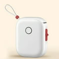 thumbnail image 2 of Portable Thermal Printer Mini Printer with Stickers Printer for Storage Office Home White, 2 of 8