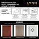 thumbnail image 2 of Lynn Hardware Cierrapuertas comercial de servicio mediano/resistente - Dc7016 Montaje en superficie Grado 1 - Ada y Ul 3 horas resistente al fuego Tamaño ajustable 1-6 para entradas y escaparates de a, 2 of 9