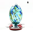 thumbnail image 2 of Hummingbird Feeders for Outdoors Stained Glass Leakproof Birds Feeder Hummingbird Feeder, 2 of 7