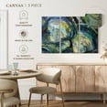 thumbnail image 4 of Elephant Stock Variety Wall Art - Horizontal Multi Panel Canvas - Living Room Wall Decor - Animal Multi Panel - Blue And Teal Decor By Jeanette Vertentes - 38" x 24", 4 of 4