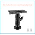 thumbnail image 1 of 360 Degree Swivel Ball Mount Marine Electronic Kayak Fish Finder Mount Base Fishfinder GPS Plate Rotation Boat GPSMAP Supporter, 1 of 5