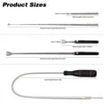 thumbnail image 2 of 3 Pack Magnetic Pickup Tool- Extendable Magnet, Telescopic Magnetic Pick-Up Tool, Bendable Flexible Magnetic Pickup Tool,3 * Magnetic Pickup Tool, 2 of 8