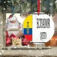 thumbnail image 5 of AatoeaX Ecuador Quito Acrylic Ornament: Flag - inspired, Rustic Design, Hanging Keepsake for Travel Enthusiasts & Home, 5 of 7