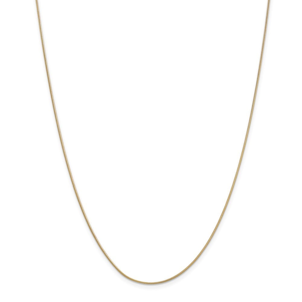 14K Yellow Gold And Rhodium Polished Moon with Angel Pendant from Roy Rose Jewelry