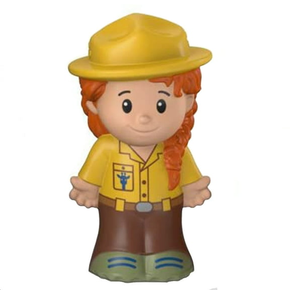 Replacement Part for Fisher-Price Little People Giraffe Playset - CMP29 ~ Replacement Female Zoo Keeper