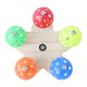 thumbnail image 2 of Juguete colgante para masticar, juguetes para masticar loros, jaula para morder, conures con bolas giratorias, pájaro para conures, periquitos,, 2 of 9