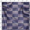 thumbnail image 3 of Soimoi Japan Crepe Satin Blue Fabric By the Yard - 54 Inch Wide - African Tribal Material - Artistic and Modern Patterns for Various Uses Printed Fabric, 3 of 6