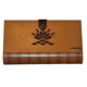 thumbnail image 1 of Bolsa Clutch Borse Della Vittoria Maguey Miel Forro Chocolate, 1 of 3
