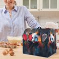 thumbnail image 2 of TSOVTHRID Panda Paint Splatter Print Mixer Cover Waterproof Anti-Dust Cover for Kitchen Aid Mixer Portable Lightweight Dust Cover for 4.5-5 Quart Stand Mixer Kitchen Accessories Decoration,S, 2 of 7