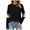 Black, variant on Spooky Season Sweatshirts Halloween Ghost Sweatshirt Women - Halloween Graphic Crewneck Tops Casual Sweater Grey for Size M