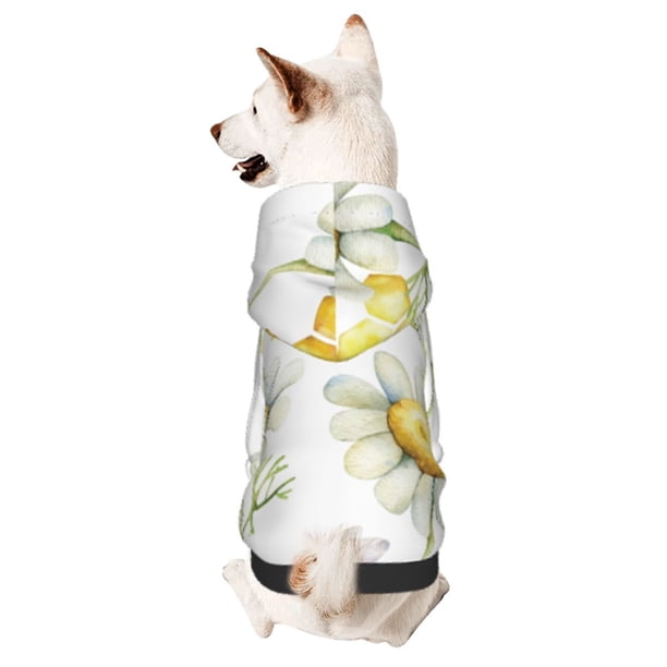 Balery Sweet Honey Sudadera con Capucha para Perros Pequeños – Ropa para Mascotas, Disfraz para Perros y Gatos, Ideal para Fiestas y Cosplay-X-Small