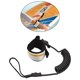 thumbnail image 3 of Correa de cuerda de mano elástica, cómoda, ajustable, de 6 mm de grosor, para tabla de surf, repuesto para tabla corta, tabla de pescar, tabla de skimboard Negro, 3 of 8