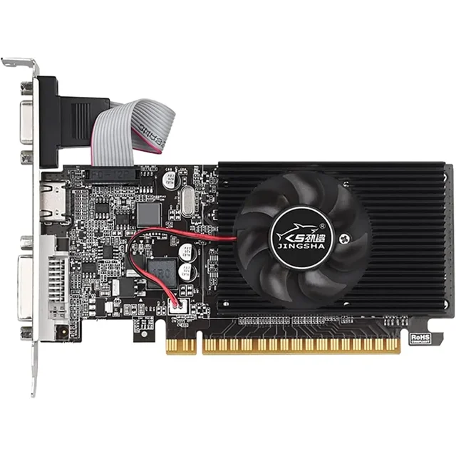 GT210 1 Go 64Bit GDDR3 Cartes Graphiques Pci Pci Express 2.0 X16 VGA DVI Carte Vidéo