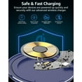 thumbnail image 2 of SHIQI-W1 Wireless Charger, 10W Qi-Certified Charging Pad with Aviation Aluminum Computer Numerical Control Technology Compatible with iPhone 16/16 Plus/16 Pro Max/15 14 13 12 and Samsung Galaxy Serie, 2 of 4