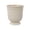 White #y68, variant on BiFandian Vintage Ceramic-like Planter Pot, Decorative Elegant Flower Pots for Indoor Outdoor Decor, Resin Planter for Wedding Garden Patio Yard Spring Decoration