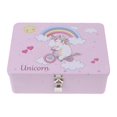 thumbnail image 2 of 1 Set of Storage Box Retro Style Gift Case with Padlock Keys for Organization, 2 of 3
