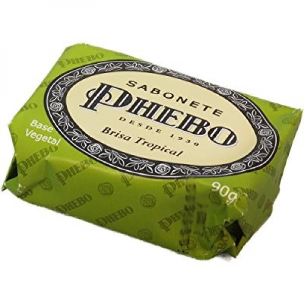 Linha Tradicional Phebo - Sabonete em Barra de Glicerina Brisa Tropical