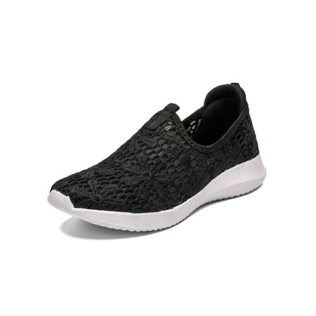 

Women Sneaker Shoes Slip on Hollow Out Breathable Casual Shoes Canvas Shoes