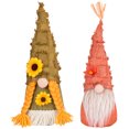 thumbnail image 1 of KAKOWELY gnomos de otoño, muñecos de gnomo de Acción de Gracias, hojas de arce, elfos, enanos, adornos de gnomo de girasol para fiestas en casa., 1 of 5