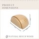 thumbnail image 2 of 6 Topes Puerta - Tope Puerta Adhesivo Madera para Suelos y Parquet - Tope Puerta Adhesivo - Tope Puerta (Haya Natural) TUNC Sencillez, 2 of 5