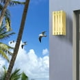 thumbnail image 5 of 20752-12-Livex Lighting-Greenwich - 13 One Light Outdoor Wall Lantern Satin Brass Finish with Clear, 5 of 11