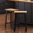 thumbnail image 1 of 53inch Large Kitchen Island with Drop Leaf, Power Outlet, Door Internal Storage Rack, Rolling Kitchen Cart on 5 Wheels with 5 Open Side Racks for Kitchen, Dining Room,Black, 1 of 7