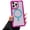 Purple, variant on Soft Silicone Bumper Magnetic Wireless Charging Case for iPhone 16 15 14 13 12 11 Pro Max Plus Glitter Clear Shockproof Cover(for iPhone 15/Black)