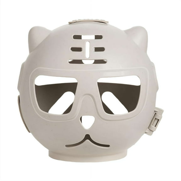 Cat Muzzle Cat Bubble Cat Helmet L Size, Prevent Biting Breathable Cat Hood, Adjustable Kitten Astronaut Helmet Prevent from Cats Biting, Cat Ball Mask for Aggressive Cat