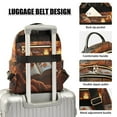 thumbnail image 4 of Casual Autumn Themed Bench Backpack for School,College and Travel, Water Resistant Bookbag,, 4 of 7