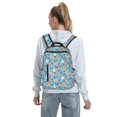 thumbnail image 5 of Yiaed Cute Dog Print Lightweight Backpack Travel Backpacks Hiking Daypack for Women Men, 5 of 5