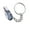 Blue, variant on Mini Foldable Keychain Utility Knife, Portable Pocket Cutting Tool For Package Opening, Daily Use And Creative Gift Choice