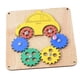 thumbnail image 1 of Tablero ocupado Montessori, juego de educativa, Material DIY, desarrollo cerebral, accesorio de enseñanza, habilidad práctica para niños en , Engranajes Engranajes de coche coloridos CUTICAT material de tablero ocupado, 1 of 8