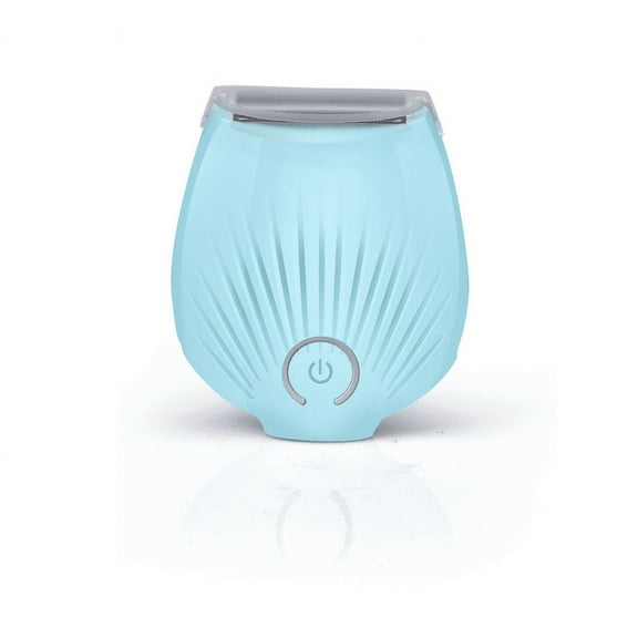 Electric Shavers for Women Ladies or Womens Shaver Hair Razor Trimmer Shell Shape Rechargeable Wet and Dry Use- Blue