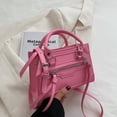 thumbnail image 6 of Jiibva Mini Shoulder Bag Female Handbags Small Crossbody Bag Vintage Leather Bag Ladies Handbags with Long Strap, 6 of 7