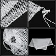 thumbnail image 4 of Uxcell 16"x12" Pump Obstacle Bag  Pond Pump Media Filter Bag with Drawstring White, 4 of 5