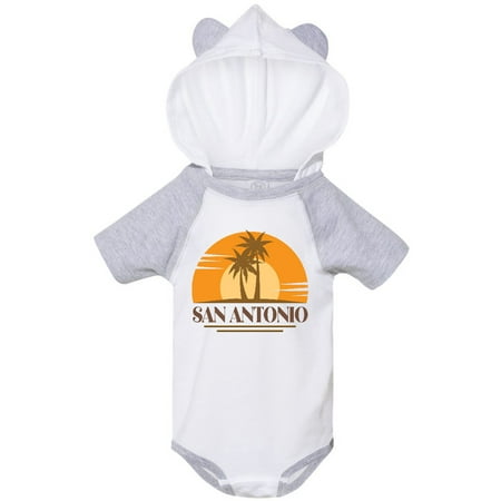 

Inktastic San Antonio Retro Sunset Gift Baby Boy or Baby Girl Bodysuit