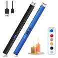 thumbnail image 2 of 2pcs Usb Encendedor Eléctrico Portátil Recargable De Cocina Eo Safe Imports Negro Azul, 2 of 5