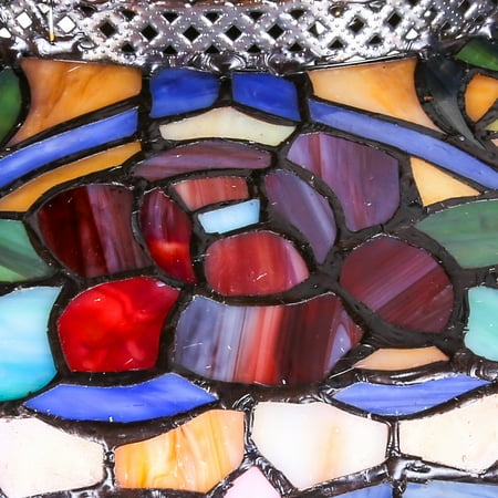 River of Goods Victorian Tiffany Style Stained Glass 27.5