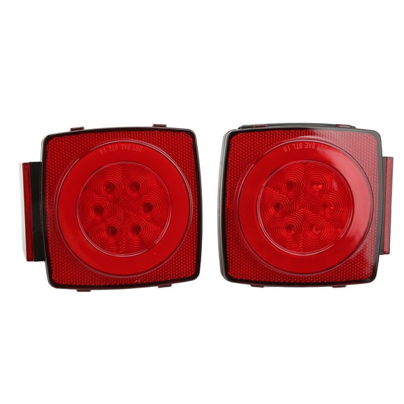 Trailer Tail Lights LED 12V Stop Brake Tail Running Lamp for Boats Snowmobiles Campervans Utility Trailers