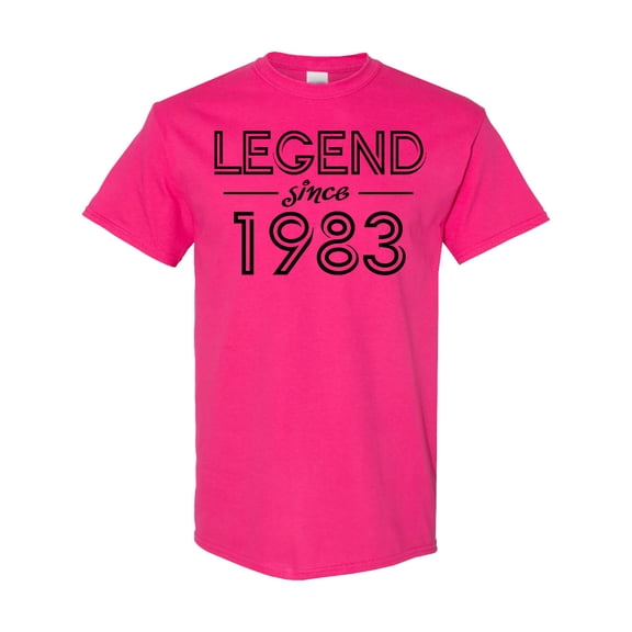 Inktastic Legend Since 1983 Birthday T-Shirt