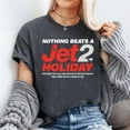 thumbnail image 2 of Unisex Nothing Beats A Jet2 Holiday Graphic T-Shirt, Sizes S-5XL, Tbun, 2 of 5