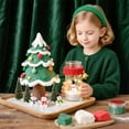 thumbnail image 6 of Christmas Mini Decorations DIY Snowman & Tree 8-Piece Holiday Craft Kit, 6 of 8