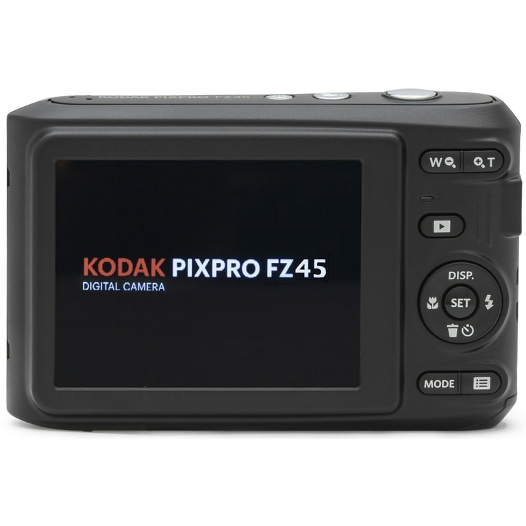 Kodak FZ45BK PIXPRO 16MP Camera, Black Bundle with Lexar 32GB High 