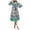 A-Purple360, variant on XIAOCHA Womens Long Sleeve Boho Dress Floral Print Tie Neck Tassel Accent Loose Fit Maxi Dress Comfortable Weekend Casual Dress