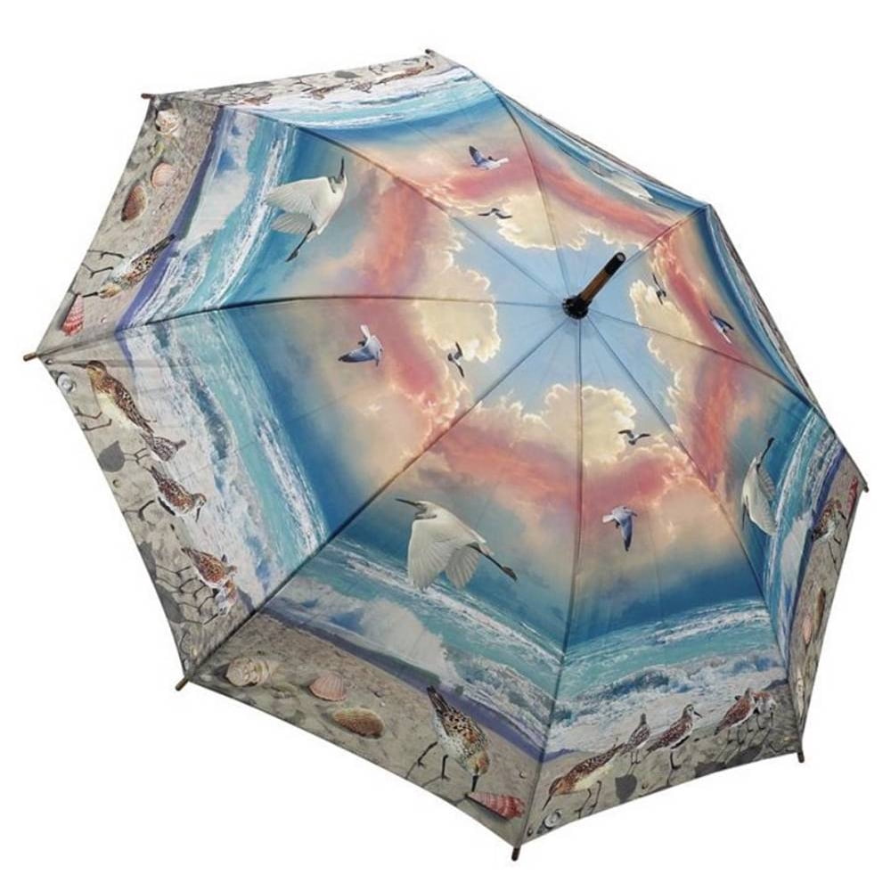 Galleria Enterprises Beach Ocean Design Rain Compact, Folding