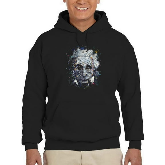 Sketch Of A Genius Hoodie Men -GoatDeals Designs, Male Small